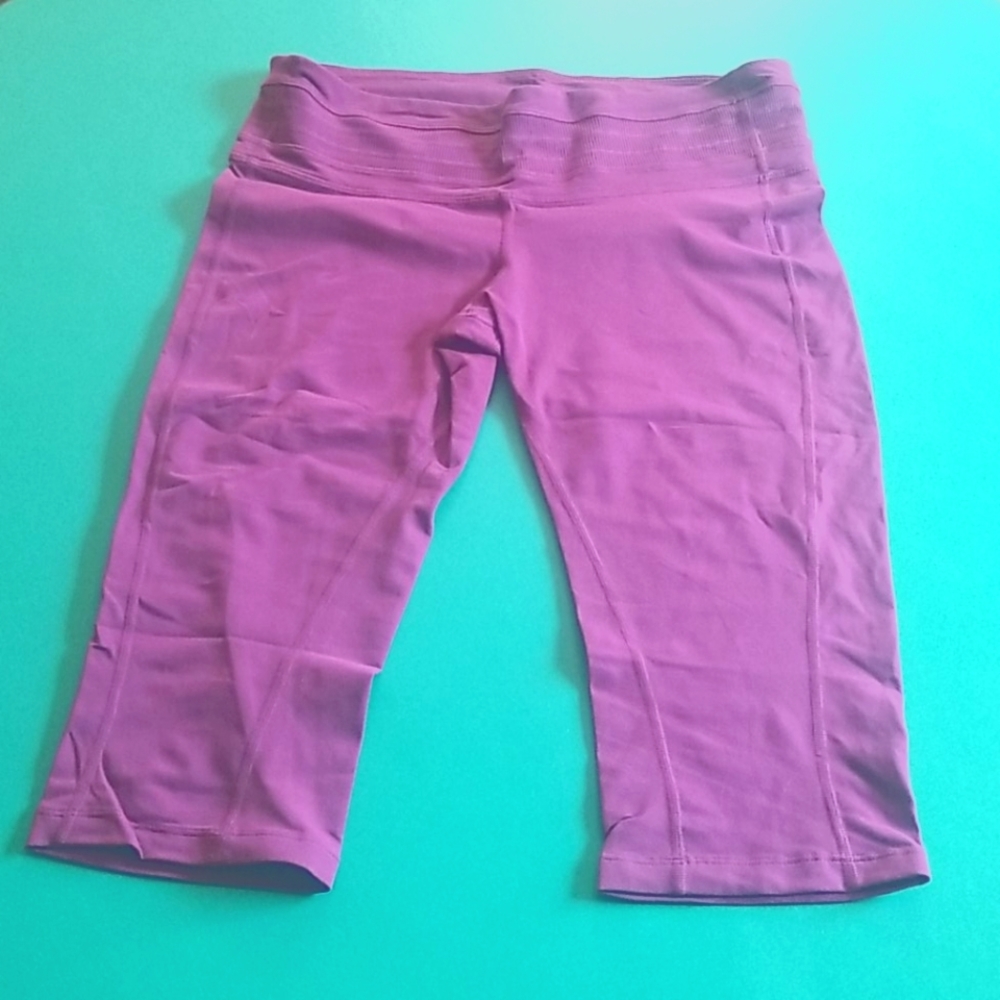 Prana stretch capri leggings Womens Large